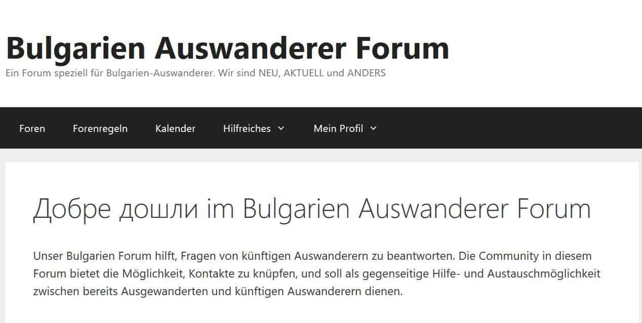 www.bulgarien-auswanderer-forum.de